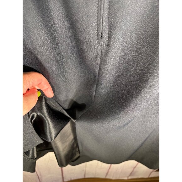 Betsy & Adam Off-Shoulder Black Cocktail Dress With Bow Detail Vintage - Picture 12 of 12